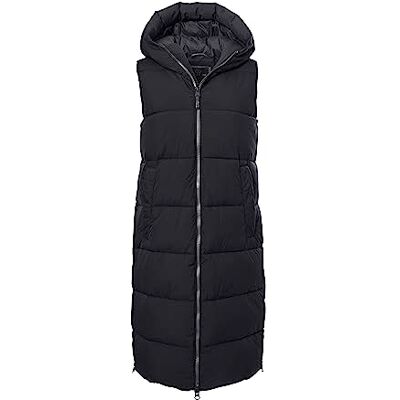 G.I.G.A. DX dam quiltad väst/funktionell väst i dunlook med huva GW 24 WMN QLTD VST, svart, 46, 39929-000, svart, 46 G.I.G.A. DX dam quiltad väst/funktionell väst i dunlook med huva GW 24 WMN QLTD VST, svart, 46, 39929-000, svart, 46