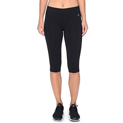 Danskin Capribyxor för damer, leggings, Svart, 2X Danskin Capribyxor för damer, leggings, Svart, 2X