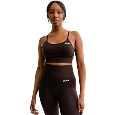 Drop of Mindfulness Maya Sports Bra Seamless Dark Brown med reglerbara axelband Dam Skön Sport-Bh för Kvinnor uttagbara inlägg Sporttopp Sömlös brun Tränings-bh vadderad, XS-XL Drop of Mindfulness Maya Sports Bra Seamless Dark Brown med reglerbara axelband Dam Skön Sport-Bh för Kvinnor uttagbara inlägg Sporttopp Sömlös brun Tränings-bh vadderad, XS-XL
