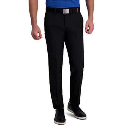 Haggar unisex vuxen Casual byxor Cool Right Performance Flex Solid Straight Fit Flat Front Pant Haggar unisex vuxen Casual byxor Cool Right Performance Flex Solid Straight Fit Flat Front Pant