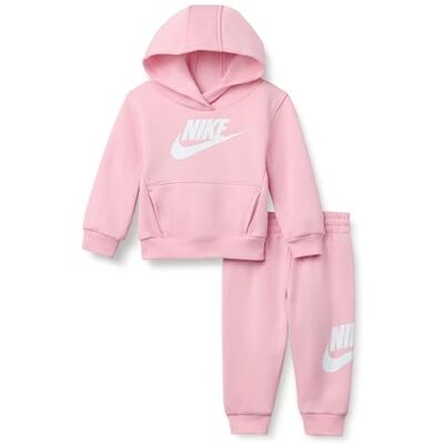 NIKE Club Fleece Set för barn, Medium Soft Pink, 24 månader NIKE Club Fleece Set för barn, Medium Soft Pink, 24 månader