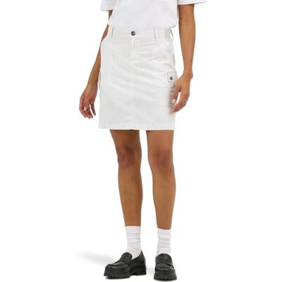 Lee kvinnors Ultra Lux komfort med Flex-to-go Cargo Skort, Obsidian Gray Stripe, 14, Obsidian grå rand, 40 Lee kvinnors Ultra Lux komfort med Flex-to-go Cargo Skort, Obsidian Gray Stripe, 14, Obsidian grå rand, 40