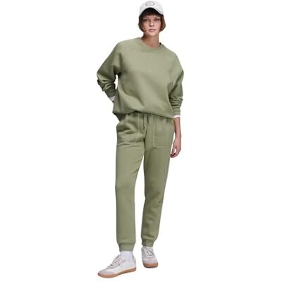 DeFacto Sweatpants för kvinnor, kaki, XL DeFacto Sweatpants för kvinnor, kaki, XL