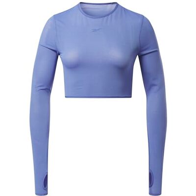 Reebok STUDIO MESH LS TOP, Styvur, XXS Reebok STUDIO MESH LS TOP, Styvur, XXS