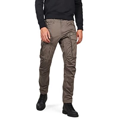 G-STAR RAW herr Byxor Rovic Zip 3D rak avsmalnande, Grå (Gs grå 5126–1260), 33W / 34L G-STAR RAW herr Byxor Rovic Zip 3D rak avsmalnande, Grå (Gs grå 5126–1260), 33W / 34L