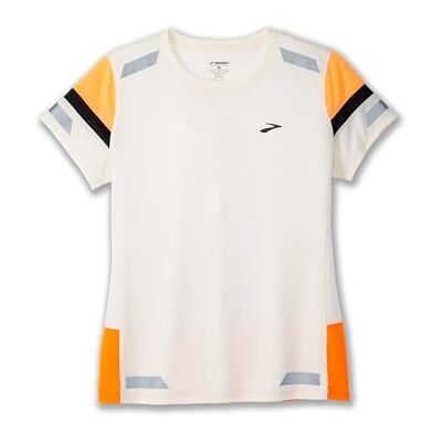 Brooks 221690167 kör synlig kort ärm 2.0 dam t-shirt ecru/fluor blixt/svart storlek 35, Ecru/Fluor Flash/Svart, 35 Brooks 221690167 kör synlig kort ärm 2.0 dam t-shirt ecru/fluor blixt/svart storlek 35, Ecru/Fluor Flash/Svart, 35