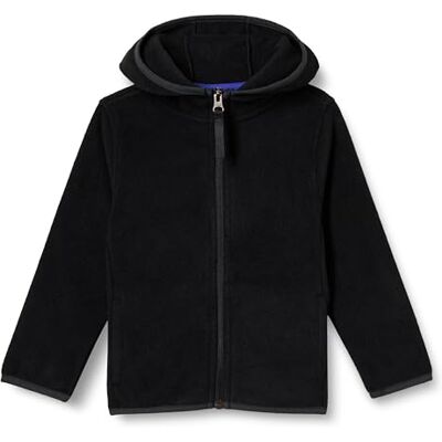Amazon Essentials pojkar Polar Fleece hel dragkedja jacka med huva, Svart, 6-7 år Amazon Essentials pojkar Polar Fleece hel dragkedja jacka med huva, Svart, 6-7 år
