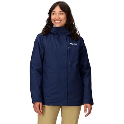 Marmot Kvinnor Wm'S Ramble Component Jacket, Vattentät Jacka, Lätt 3 I 1 Regnjacka Med Huva, Vindtät Regnrock, Andningsbar Vindjacka För Löpning Och Vandring, Arctic Navy, L Marmot Kvinnor Wm'S Ramble Component Jacket, Vattentät Jacka, Lätt 3 I 1 Regnjacka Med Huva, Vindtät Regnrock, Andningsbar Vindjacka För Löpning Och Vandring, Arctic Navy, L