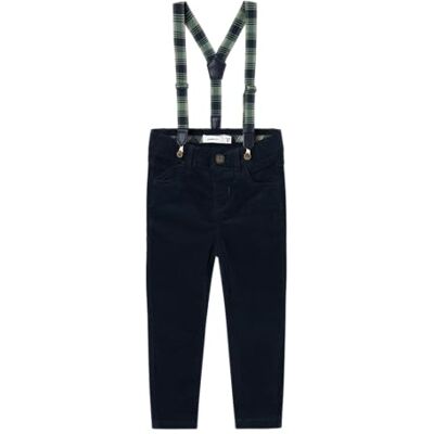 NAME IT pojkar tygbyxor Nmmryan Slim Cord Pant W Bra 9666-yy R NAME IT pojkar tygbyxor Nmmryan Slim Cord Pant W Bra 9666-yy R