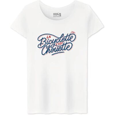 Fédération française de cyclisme Franska cykelfederationen WOFFCYCTS002 T-shirt, vit, S dam, Vitt och blått, S Fédération française de cyclisme Franska cykelfederationen WOFFCYCTS002 T-shirt, vit, S dam, Vitt och blått, S