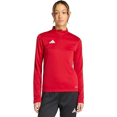 adidas dam Entrada26 Training Top Sweatshirt, team power red 2/white, S adidas dam Entrada26 Training Top Sweatshirt, team power red 2/white, S