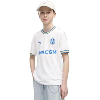 PUMA Boy's Om Home Jersey Replica Jr Tröjor (paket med 1) PUMA Boy's Om Home Jersey Replica Jr Tröjor (paket med 1)