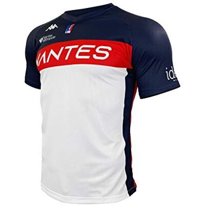 Nantes Basket ball Nantes hemmastrikot 2019-2020 XX-small vit Nantes Basket ball Nantes hemmastrikot 2019-2020 XX-small vit