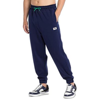 FILA TRICASE oversized Pants fritidsbyxor, blå (beacon), L FILA TRICASE oversized Pants fritidsbyxor, blå (beacon), L