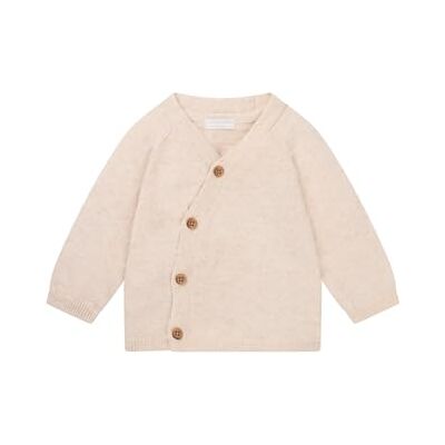 Noppies Baby unisex kofta Owasso långärmad kofta, Havmeal melange – P611, 74 cm Noppies Baby unisex kofta Owasso långärmad kofta, Havmeal melange – P611, 74 cm