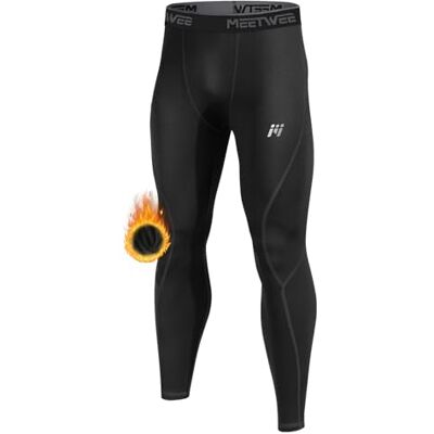 MEETWEE Mäns termiska underkläder, Långa termiska underkläder, Vinterbyxor, Leggings, Funktionella underkläder, Skidunderkläder MEETWEE Mäns termiska underkläder, Långa termiska underkläder, Vinterbyxor, Leggings, Funktionella underkläder, Skidunderkläder