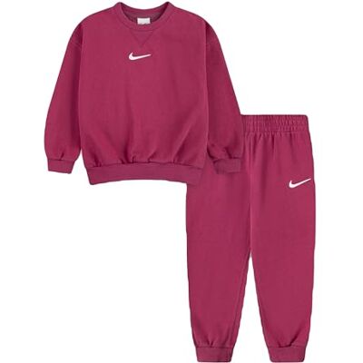 NIKE NKN Essential Fleece Crew Set Flerfärgad NIKE NKN Essential Fleece Crew Set Flerfärgad