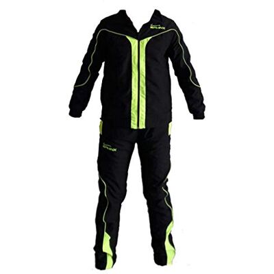 G5 HT SPORT SPHINX träningsoverall herr svart svart/grön, Svart och fluorescerande gul, S G5 HT SPORT SPHINX träningsoverall herr svart svart/grön, Svart och fluorescerande gul, S