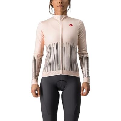 CASTELLI 4521532-594 Överraskning Jersey FZ Lång Tröja Mjuk Rosa/Mörk Grå XL CASTELLI 4521532-594 Överraskning Jersey FZ Lång Tröja Mjuk Rosa/Mörk Grå XL