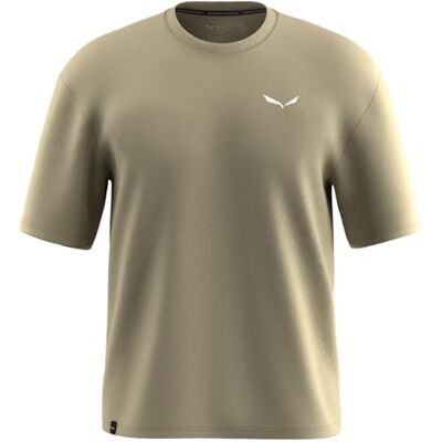 Salewa Eagle Glacier lös T-shirt M, Quicksand, S Salewa Eagle Glacier lös T-shirt M, Quicksand, S