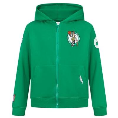 Pro Standard pojkar NBA Classic Chenille Bb fleece huvtröja med full dragkedja, Kelly, grön, medium, Kelly, grön, M Pro Standard pojkar NBA Classic Chenille Bb fleece huvtröja med full dragkedja, Kelly, grön, medium, Kelly, grön, M