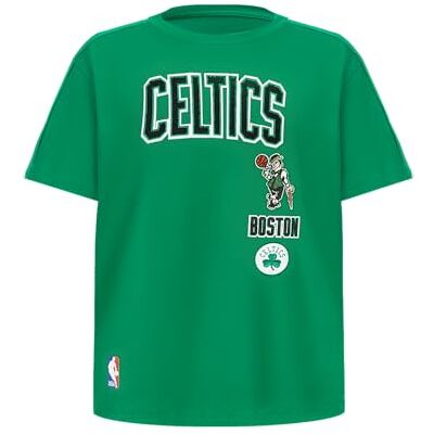 Pro Standard Big Boys NBA Retro Classics Cotton Short Sleeve Taping Tee, Kelly, grön, S Pro Standard Big Boys NBA Retro Classics Cotton Short Sleeve Taping Tee, Kelly, grön, S