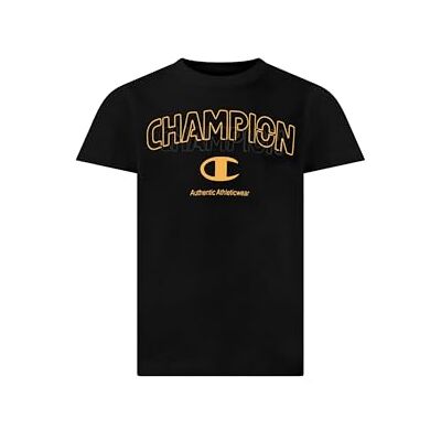 Champion Boy grafisk rund hals t-shirt med grafisk logotyp KK001 Champion Boy grafisk rund hals t-shirt med grafisk logotyp KK001