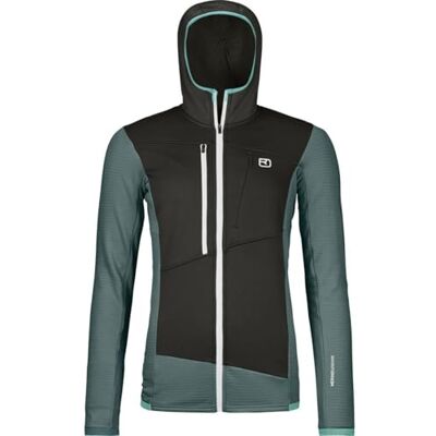 ORTOVOX Fleece Grid Hoody W träningsoverall blandad ORTOVOX Fleece Grid Hoody W träningsoverall blandad