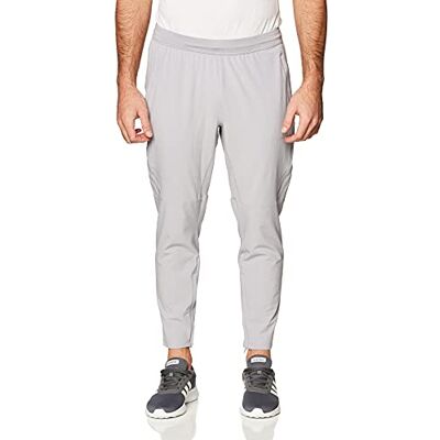 adidas Mäns Aero 3s Pnt sportbyxor Grå glory grey XS adidas Mäns Aero 3s Pnt sportbyxor Grå glory grey XS