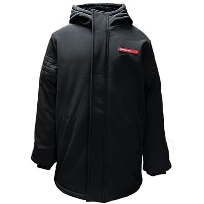 REDSKINS Junior Väst Vinter Jacket Varm Tröja Regnrock Parka Coat För Barn Flickor Flicka Modell 1093 Svart Midja 12 År REDSKINS Junior Väst Vinter Jacket Varm Tröja Regnrock Parka Coat För Barn Flickor Flicka Modell 1093 Svart Midja 12 År