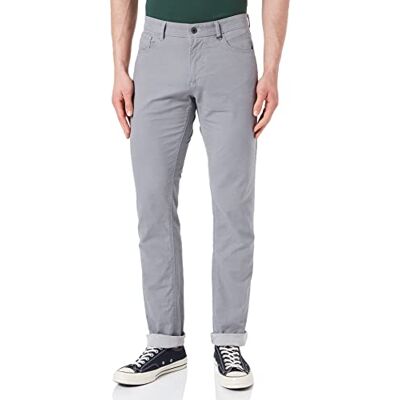 camel active Herrbomullsbyxor, normal passform, Houston-byxor, Grå med mönster, 31W / 32L camel active Herrbomullsbyxor, normal passform, Houston-byxor, Grå med mönster, 31W / 32L