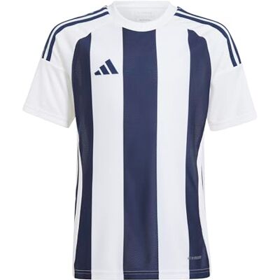 adidas unisex barn Striped 24 Jersey Kids Shirt, team navy blue 2/white/white, 11-12 Years adidas unisex barn Striped 24 Jersey Kids Shirt, team navy blue 2/white/white, 11-12 Years