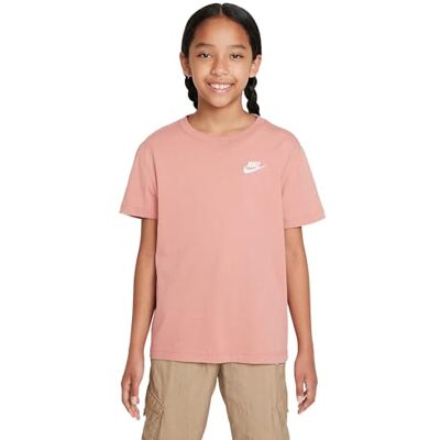 NIKE FD0927-618 G NSW TEE CLUB SS BOY T-shirt flicka röd stjärna storlek L NIKE FD0927-618 G NSW TEE CLUB SS BOY T-shirt flicka röd stjärna storlek L