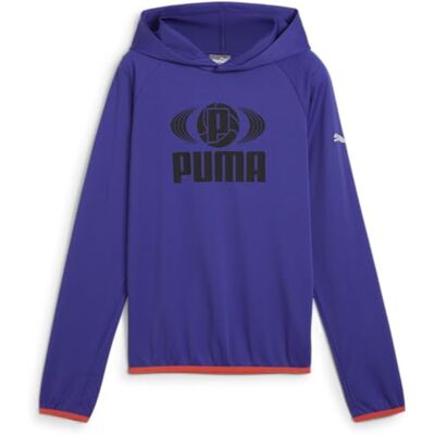 PUMA pojke aktiv sport Poly lättviktig huvtröja B Sweat PUMA pojke aktiv sport Poly lättviktig huvtröja B Sweat