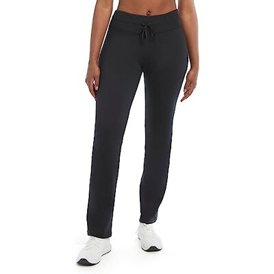 Jockey dam slips midja yoga flare byxor, djupsvart, XL Jockey dam slips midja yoga flare byxor, djupsvart, XL