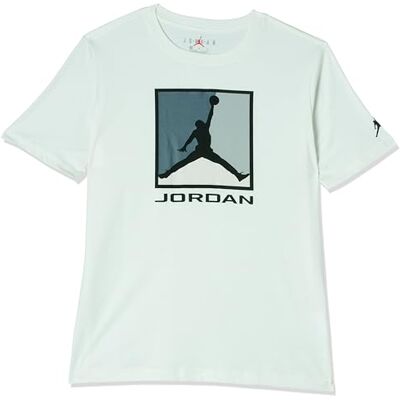 NIKE Unisex Kids Jordan Flight Essential Bold 3.0 T-tröjor (förpackning med 1), Segel, L NIKE Unisex Kids Jordan Flight Essential Bold 3.0 T-tröjor (förpackning med 1), Segel, L