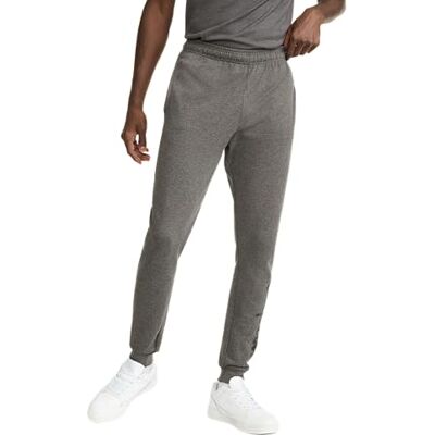 Champion joggingbyxor för män, Powerblend, fleece joggers, träningsbyxor för män (Reg. eller Stor och lång), Granit ljung – klassisk manuslogotyp, M Champion joggingbyxor för män, Powerblend, fleece joggers, träningsbyxor för män (Reg. eller Stor och lång), Granit ljung – klassisk manuslogotyp, M