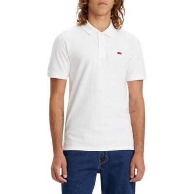 Levi's Housemark Polo dam T-tröja, Ljus vit, XXL Levi's Housemark Polo dam T-tröja, Ljus vit, XXL