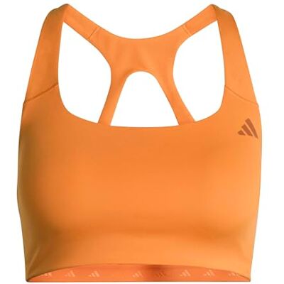 adidas Kobiety Optime Workout Medium Support Bra, Pure Orange, XS adidas Kobiety Optime Workout Medium Support Bra, Pure Orange, XS