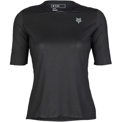 Fox Racing W Flexair Ascent SS Jersey, Jersey, BLK, S Fox Racing W Flexair Ascent SS Jersey, Jersey, BLK, S