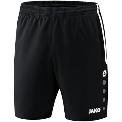 JAKO , Training & fitness – dam, shorts, kompetition 2.0, svart/neongul, 38–40, 6218 JAKO , Training & fitness – dam, shorts, kompetition 2.0, svart/neongul, 38–40, 6218