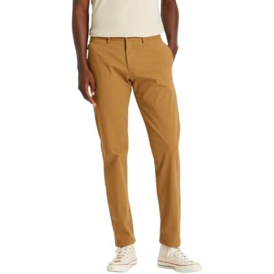 Dockers herr handgjorda kakibyxor, smal tapered Dockers herr handgjorda kakibyxor, smal tapered