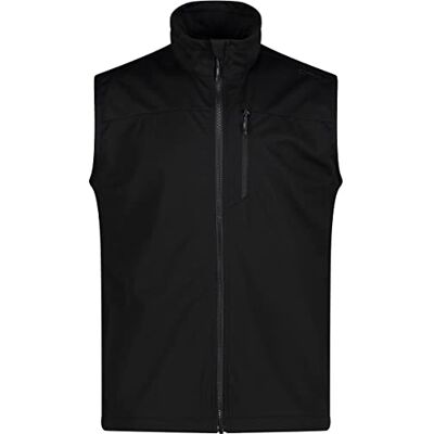 CMP Väst lätt softshell väst för män SVART 52 CMP Väst lätt softshell väst för män SVART 52