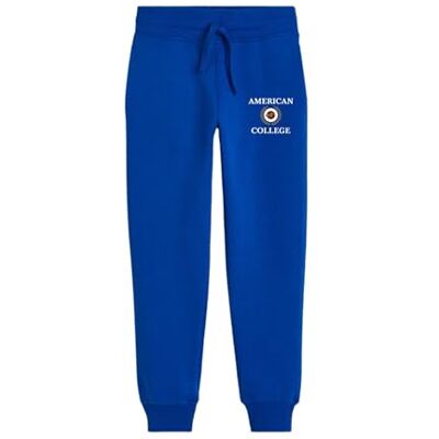 AMERICAN COLLEGE USA Joggingbyxor och leggings korta smala sportkläder barnkläder unisex pojkar flickor modell ACJOGW7 Indigo 16 år, Indigo, 16 år AMERICAN COLLEGE USA Joggingbyxor och leggings korta smala sportkläder barnkläder unisex pojkar flickor modell ACJOGW7 Indigo 16 år, Indigo, 16 år