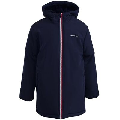 REDSKINS Junior Väst Vinter Jacket Varm Tröja Regnrock Parka Coat För Barn Flickor Flicka Modell 1092 Blå Svart Midja 8 År REDSKINS Junior Väst Vinter Jacket Varm Tröja Regnrock Parka Coat För Barn Flickor Flicka Modell 1092 Blå Svart Midja 8 År