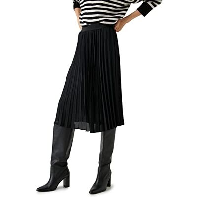 Koton Dam pleated midikjol, Svart (999), 44 Koton Dam pleated midikjol, Svart (999), 44