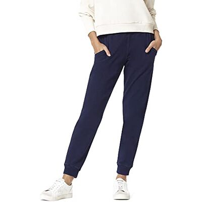 HUE Damsweatshirt, denim hög midja joggingleggings tights, Mörk spolning, XS HUE Damsweatshirt, denim hög midja joggingleggings tights, Mörk spolning, XS