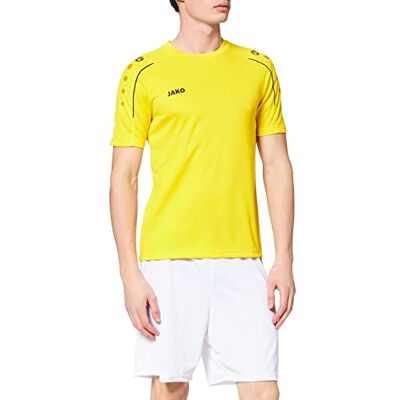 JAKO T-shirt för barn Classico, nattblå/citro, 152, 6150 JAKO T-shirt för barn Classico, nattblå/citro, 152, 6150