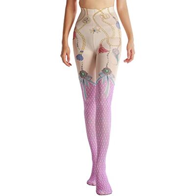 Sahabowi Women Tights, Opaque High Waist Pantyhose, Vintage Control Top Stockings(LW2021041189, 3D Diamond, 1pcs) Sahabowi Women Tights, Opaque High Waist Pantyhose, Vintage Control Top Stockings(LW2021041189, 3D Diamond, 1pcs)