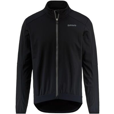 Briko ÖVERWINTER JACKET, BLACK-GRÅT METAL, L Briko ÖVERWINTER JACKET, BLACK-GRÅT METAL, L